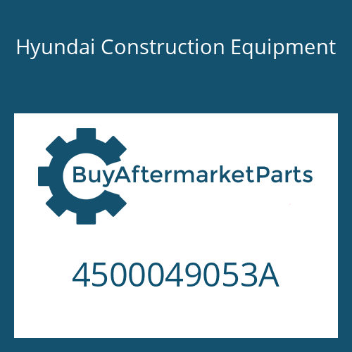 Hyundai Construction Equipment 4500049053A - 6 HP 26 X SW