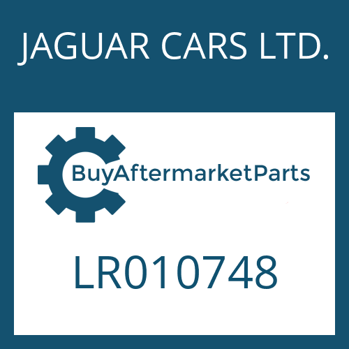 JAGUAR CARS LTD. LR010748 - 6 HP 28 X