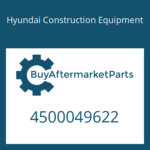 Hyundai Construction Equipment 4500049622 - 6 HP 19 SW