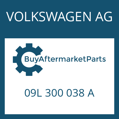 VOLKSWAGEN AG 09L 300 038 A - 6 HP 19 A SW
