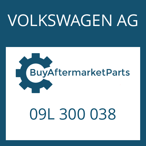 VOLKSWAGEN AG 09L 300 038 - 6 HP 19 A SW