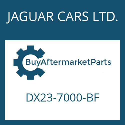 JAGUAR CARS LTD. DX23-7000-BF - 8HP70 HIS SW