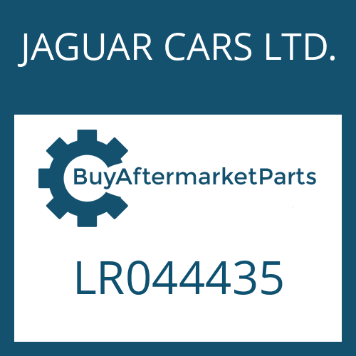 JAGUAR CARS LTD. LR044435 - 8HP70X SW