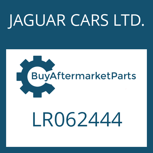 JAGUAR CARS LTD. LR062444 - 8HP45X SW