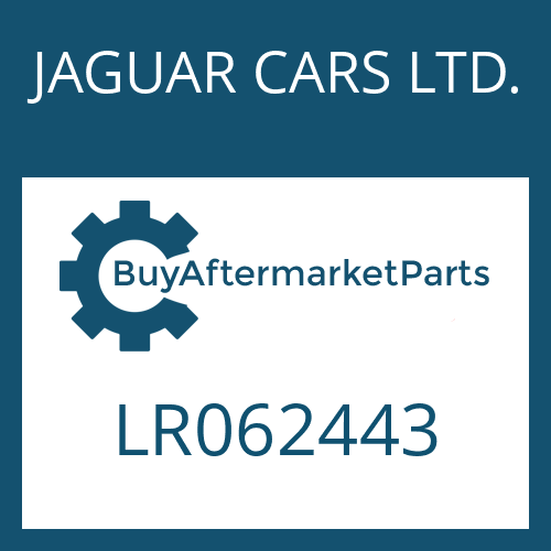 JAGUAR CARS LTD. LR062443 - 8HP45X HIS SW