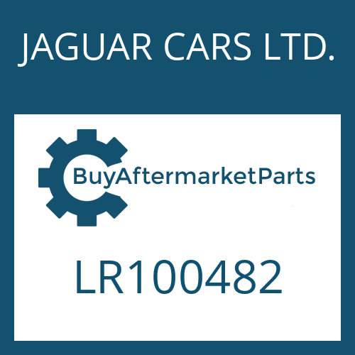 JAGUAR CARS LTD. LR100482 - 8HP45X HIS SW