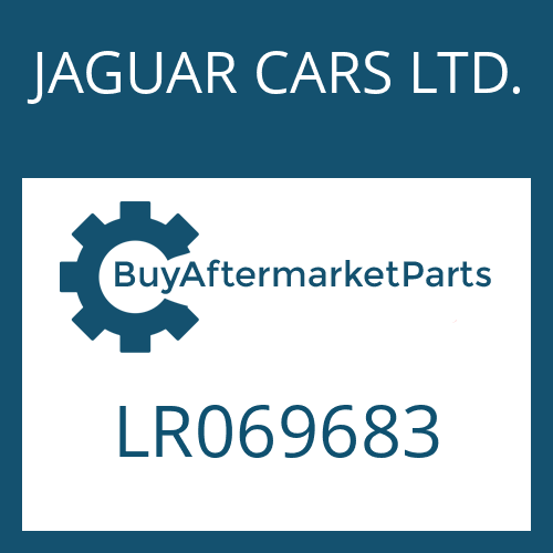 JAGUAR CARS LTD. LR069683 - 9HP48QX SW
