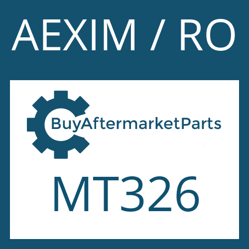 MT326 AEXIM / RO N 71/1 C