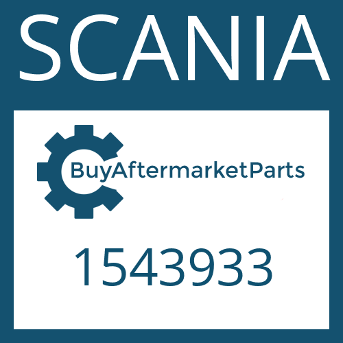 1543933 SCANIA TAPERED ROLLER BEARING