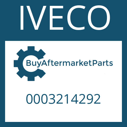 IVECO 0003214292 - LOCKING PLATE