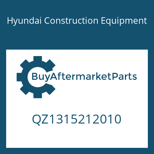 Hyundai Construction Equipment QZ1315212010 - CYLINDER