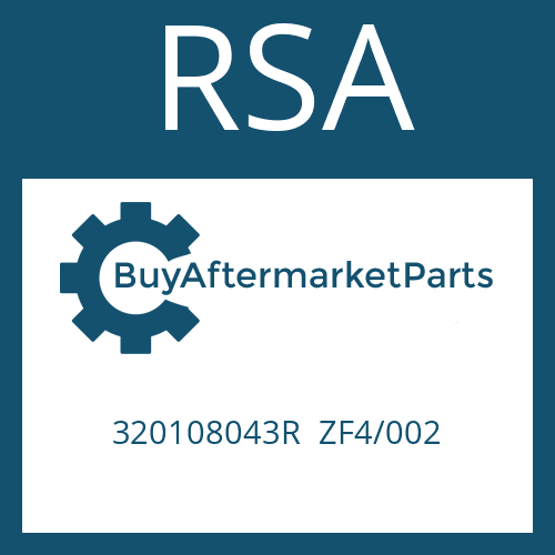 RSA 320108043R ZF4/002 - 6 S 420 V