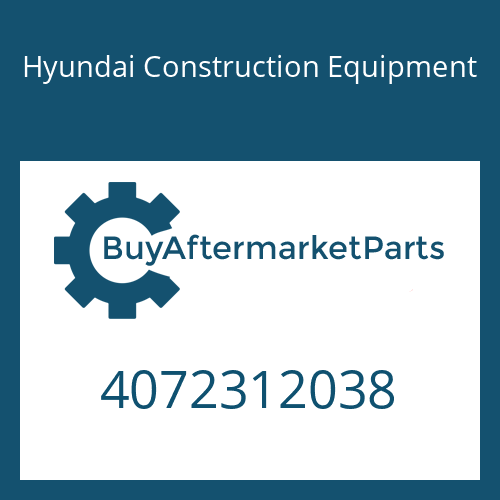 Hyundai Construction Equipment 4072312038 - SHIM