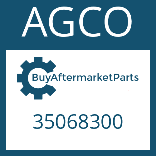 AGCO 35068300 - INPUT FLANGE