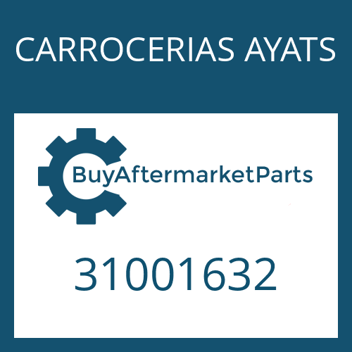 CARROCERIAS AYATS 31001632 - AV 132 II/90