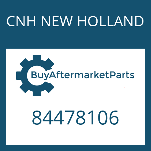 CNH NEW HOLLAND 84478106 - JOINT HOUSING