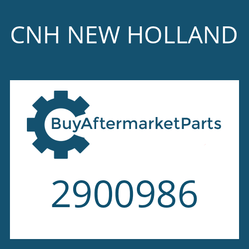 CNH NEW HOLLAND 2900986 - 6 WG 110(500)