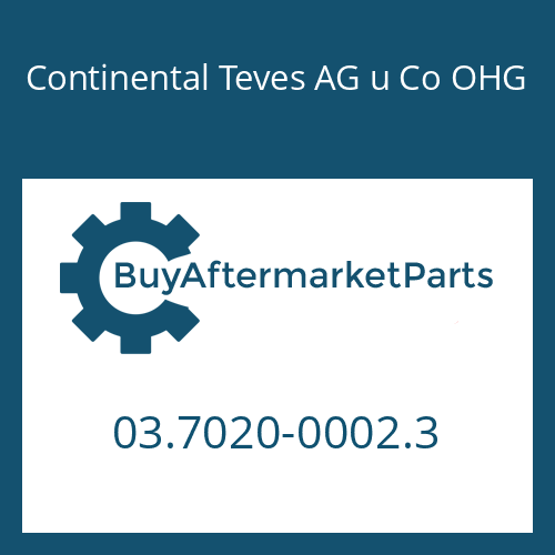 Continental Teves AG u Co OHG 03.7020-0002.3 - COUPLING