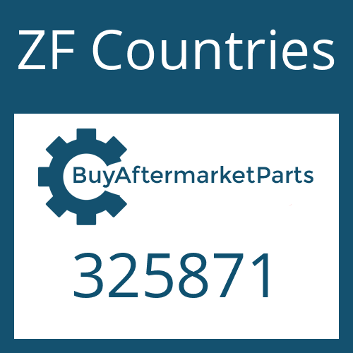 ZF Countries 325871 - PLATE
