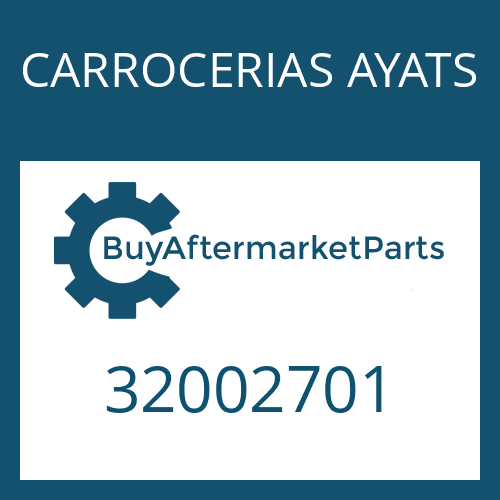 CARROCERIAS AYATS 32002701 - EST 18 E