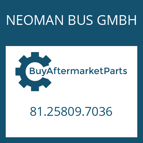 NEOMAN BUS GMBH 81.25809.7036 - EST 146