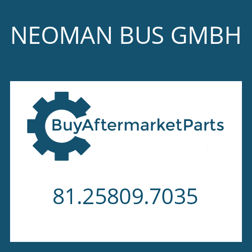 NEOMAN BUS GMBH 81.25809.7035 - EST 146