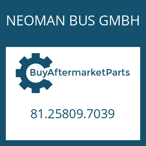 NEOMAN BUS GMBH 81.25809.7039 - EST 146