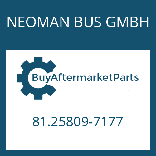 NEOMAN BUS GMBH 81.25809-7177 - EST 146