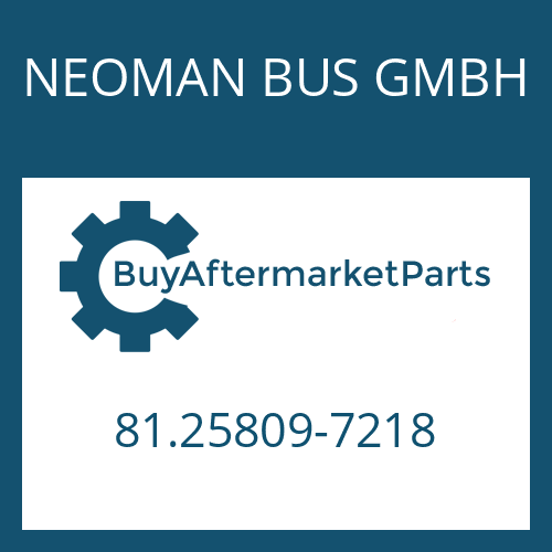 NEOMAN BUS GMBH 81.25809-7218 - EST 146