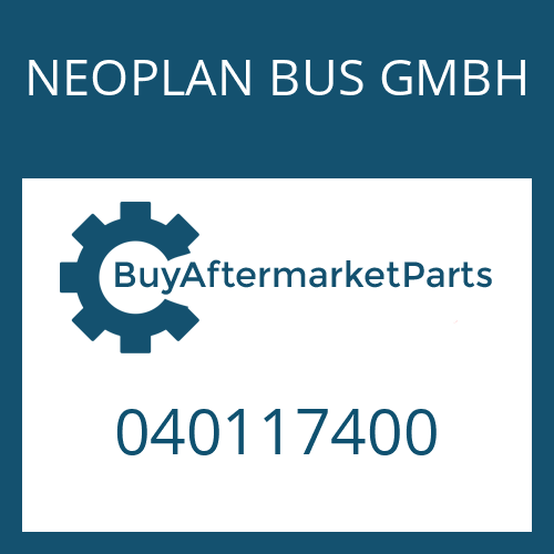 NEOPLAN BUS GMBH 040117400 - CLUTCH HOUSING