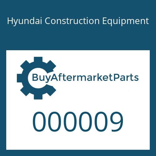 Hyundai Construction Equipment 000009 - BAND