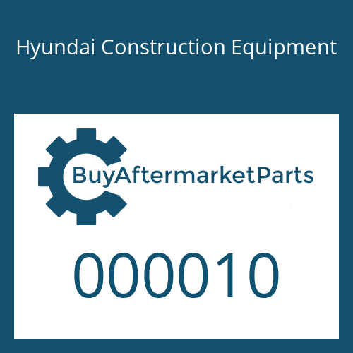 Hyundai Construction Equipment 000010 - BAND