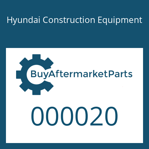 Hyundai Construction Equipment 000020 - BAND