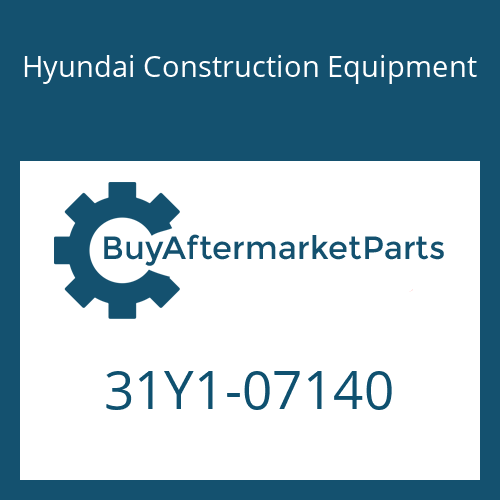 Hyundai Construction Equipment 31Y1-07140 - BAND SUB