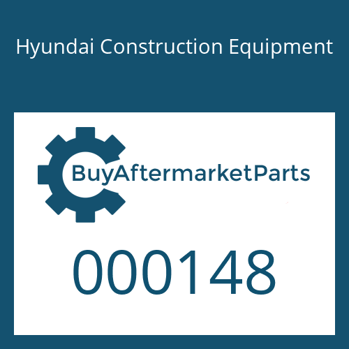 Hyundai Construction Equipment 000148 - BOLT-U
