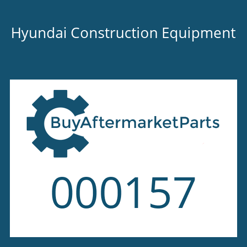 Hyundai Construction Equipment 000157 - BUSHING-PIN