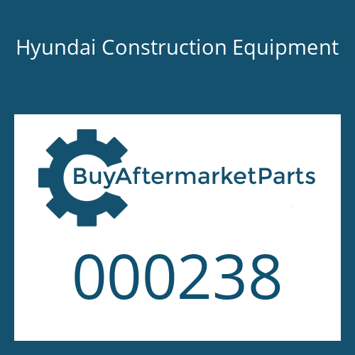 Hyundai Construction Equipment 000238 - CYLINDER ADJUST RH