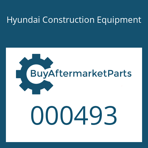 Hyundai Construction Equipment 000493 - NUT-NYLON