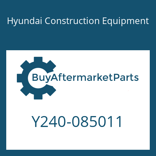 Y240-085011 Hyundai Construction Equipment RING-BUFFER