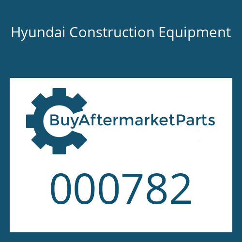 Hyundai Construction Equipment 000782 - RING-SNAP