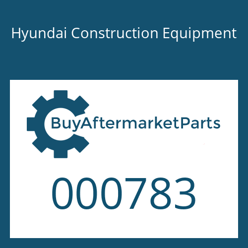 Hyundai Construction Equipment 000783 - RING-SNAP