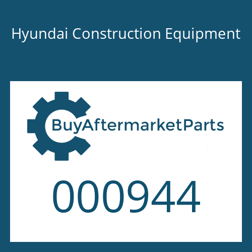 Hyundai Construction Equipment 000944 - SCREW-SET