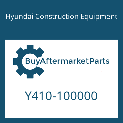 Hyundai Construction Equipment Y410-100000 - SEAL-PISTON
