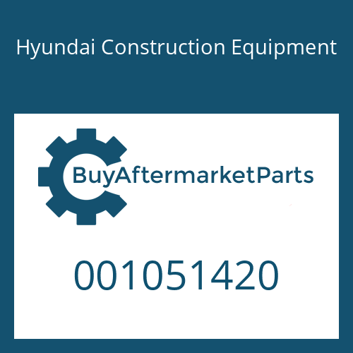 Hyundai Construction Equipment 001051420 - O-RING