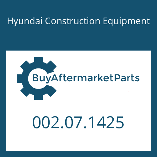 Hyundai Construction Equipment 002.07.1425 - RING-SNAP