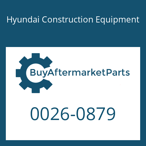 Hyundai Construction Equipment 0026-0879 - PIN