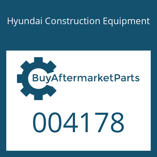 004178 Hyundai Construction Equipment SPRING