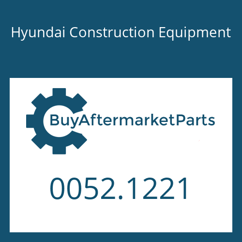 Hyundai Construction Equipment 0052.1221 - DASH BOARD