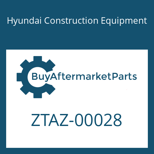 Hyundai Construction Equipment ZTAZ-00028 - COVER-FRONT LOW