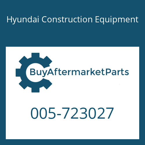 Hyundai Construction Equipment 005-723027 - BEARING,REAR AXLE